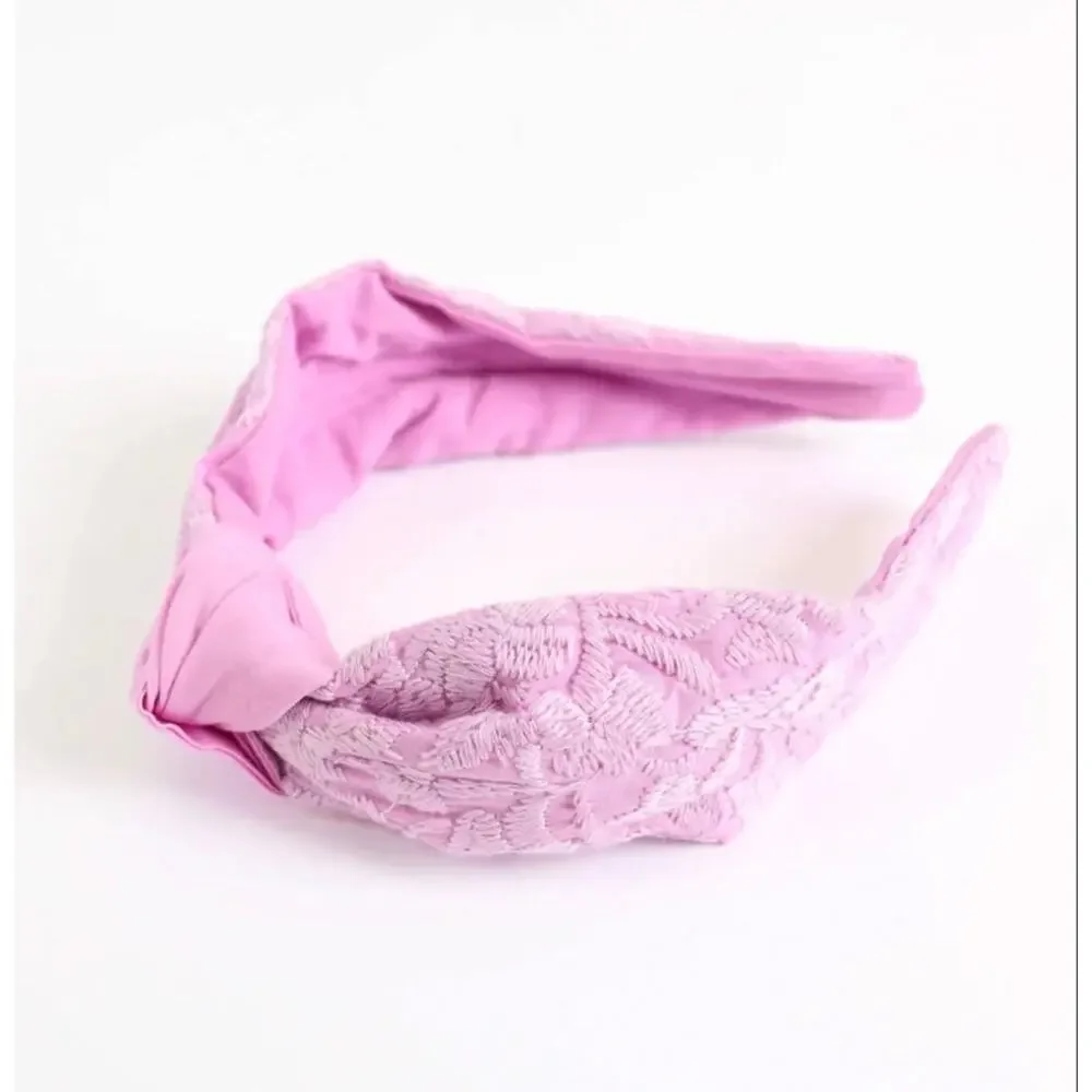 NWOT Mabel Knot Embroidered Headband